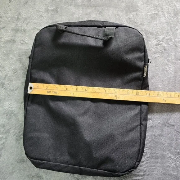 Elegance Olympia Black Padded Laptop Case Bag 16x13 - Picture 5 of 8